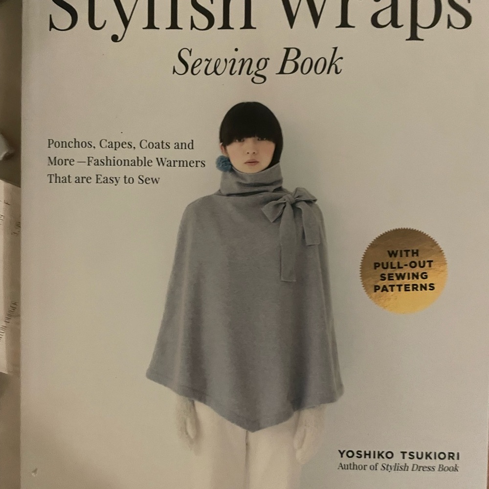 Stylish Wraps Sewing Book by - Gray